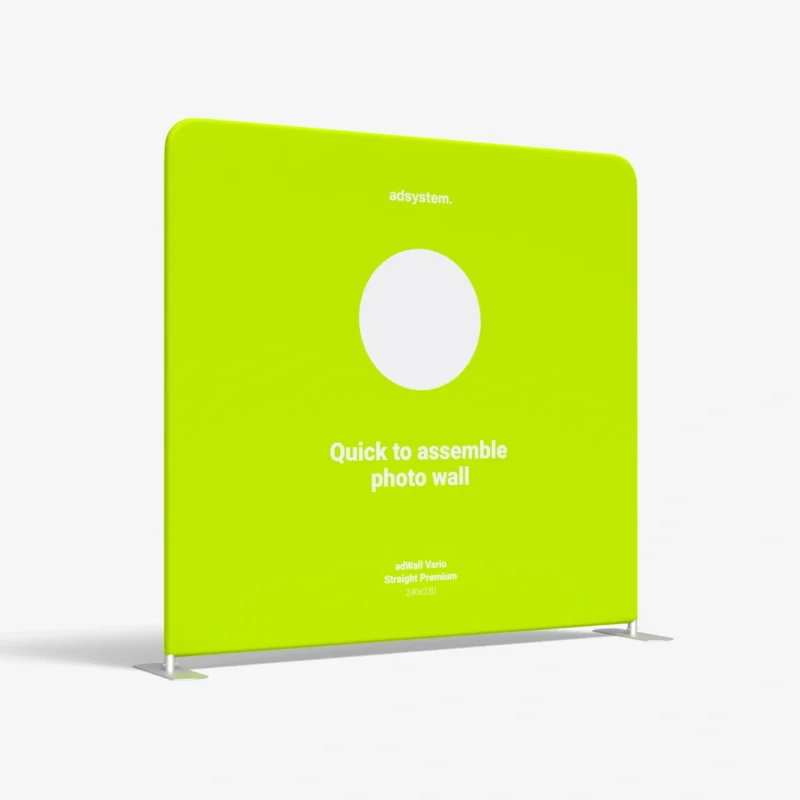adWall Vario Straight Premium Presentatiewand