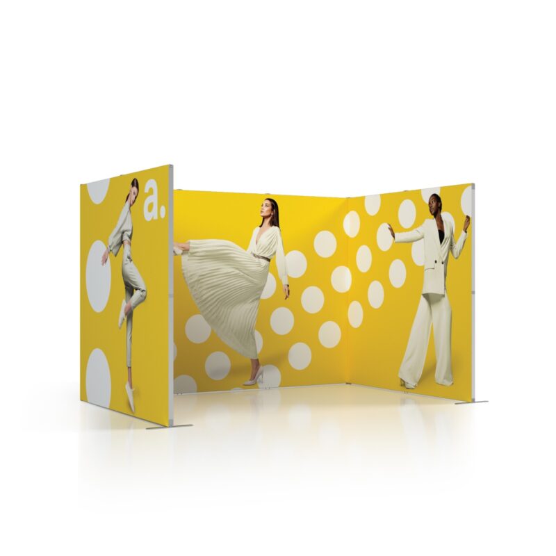 Foldable Ready-Made Sets Beurswanden