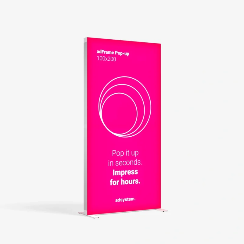 adFrame Pop-up LED Frame