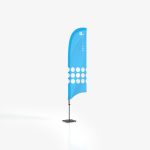 adFlag Hook Reclame Vlag - S (63 x 260 cm)