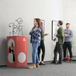 Beursbalie – adTribune Cubic