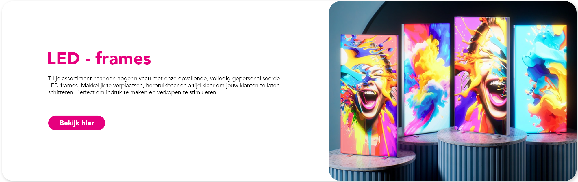 Reclame LED frames