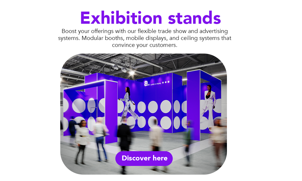banners Partner In Events mobiel beursstands