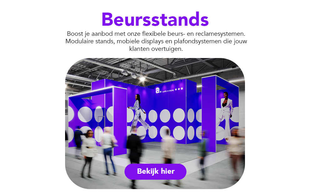 banners Partner In Events mobiel beursstands
