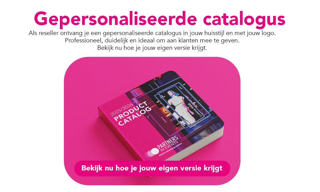 banners Partner In Events mobiel catalogus