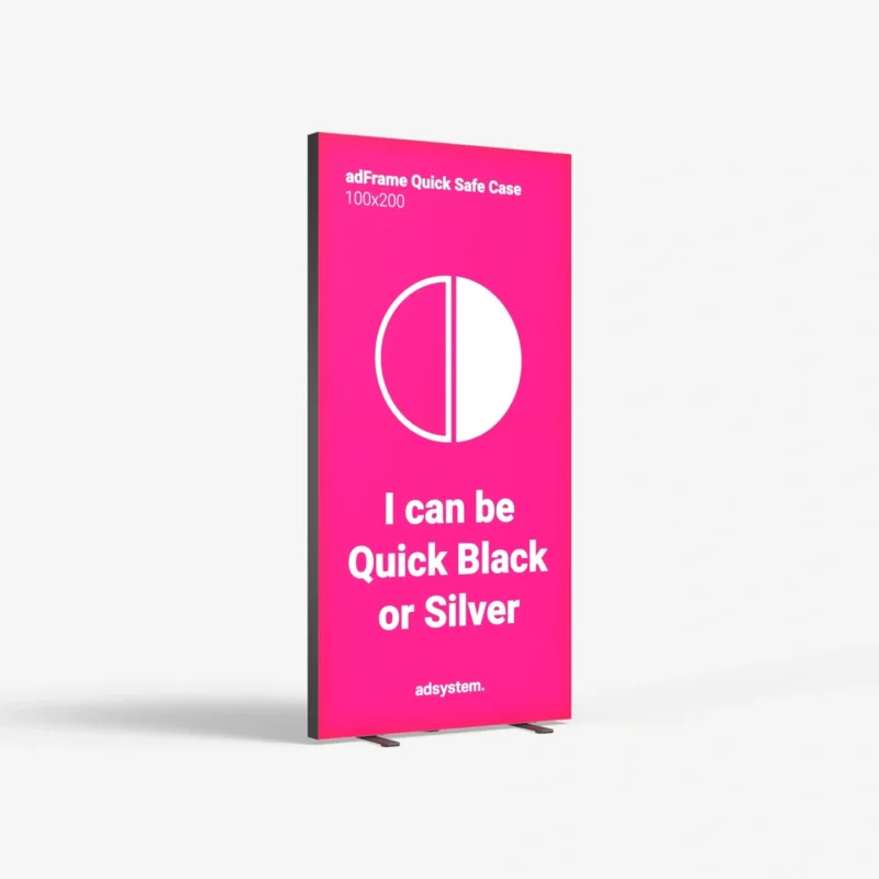 adFrame Quick Safe Case LED-frame