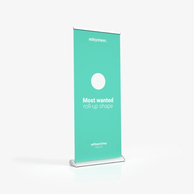 Roll-up banner - adStand Drop